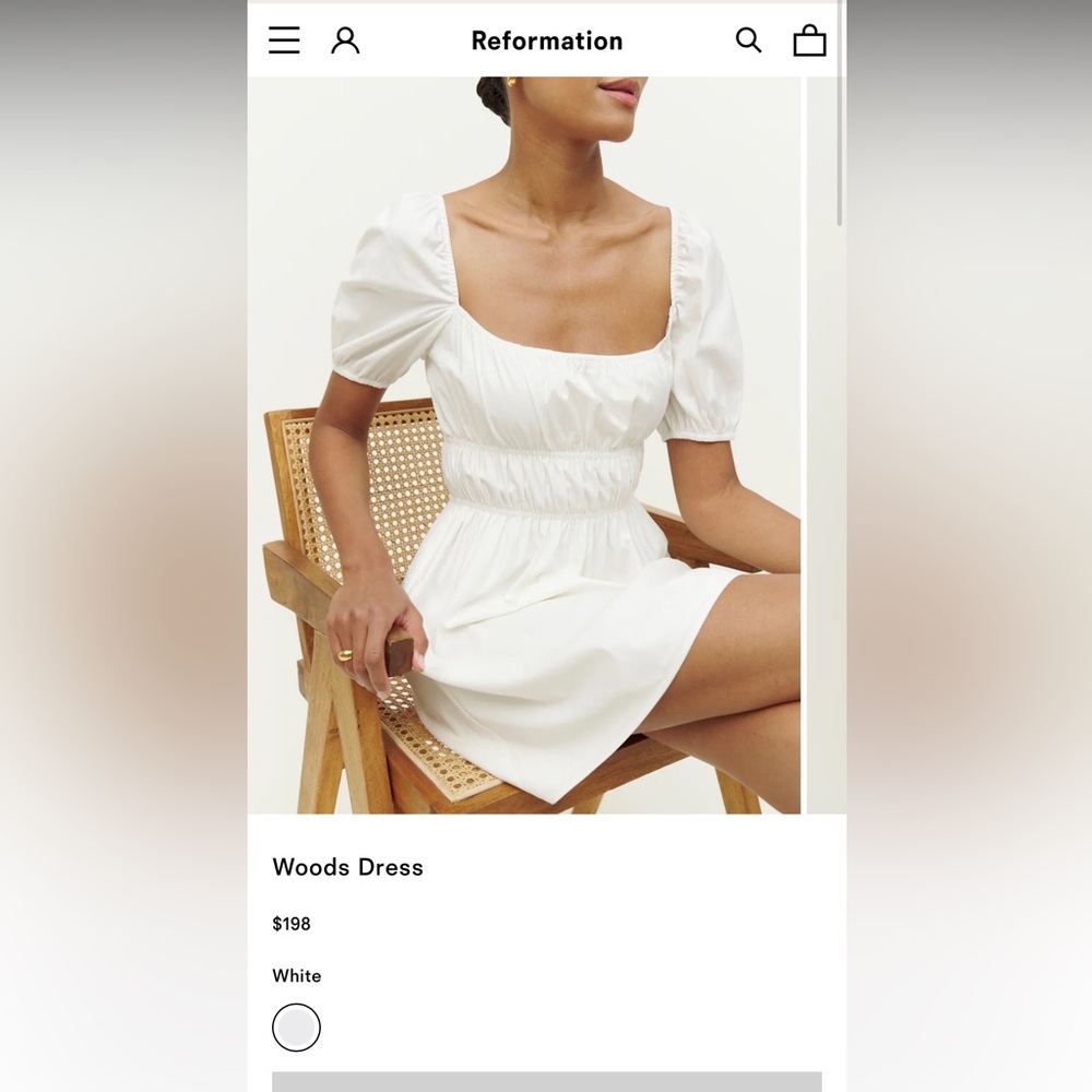 Reformation Woods Dress